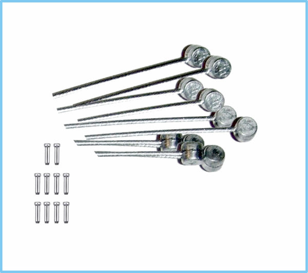 thumbnail image 2 of MTB Bike Gear Bicycle Brake Line Shift Shifter Gear Brake Cable Core Wire 1.75m 2 of 13