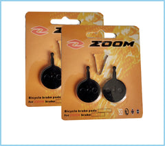 FAMEX RIDE ZOOM 2 Pairs Bicycle Bike Disc Brake Pads For Hydraulic and Mechanical Brakes