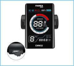FAMEX Ride® Waterproof OFF-ROAD External Controller 2000W Rear E-Bike Conversion Kit