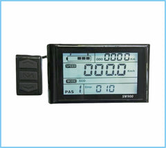 SW900 LCD Display E-Bike Computing System