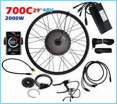 FAMEX Ride® Waterproof OFF-ROAD External Controller 2000W Rear E-Bike Conversion Kit