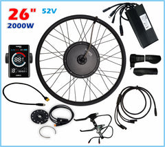 FAMEX Ride® Waterproof OFF-ROAD External Controller 2000W Rear E-Bike Conversion Kit