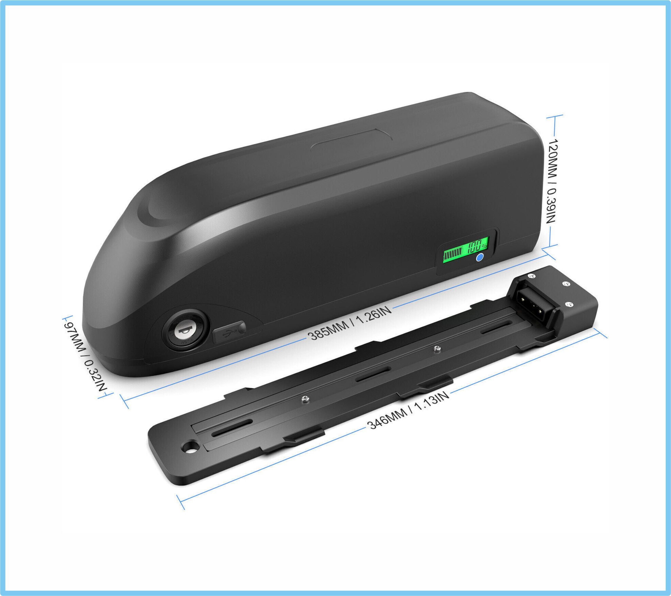 48V/52V  Hailong (Downtube) Battery 45A BMS