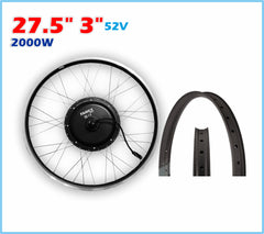 FAMEX Ride® Waterproof 48V 2000W OFF-ROAD FAT RIM Rear Electric Bike Conversion kit