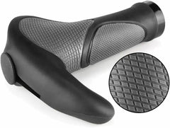 FAMEX RIDE Ergonomic Ergo Bar End Handlebar Grip Bike Soft Cycle Comfort Support