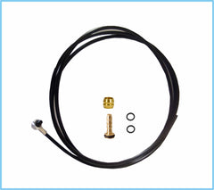 Famex Ride Zoom Hydraulic Brake Hose Kit, Bike Disc Brake Oil Tube 2500mm Bike Hydraulic Disc Brake Hoses Kit for Zoom Hydraulic Brake Series