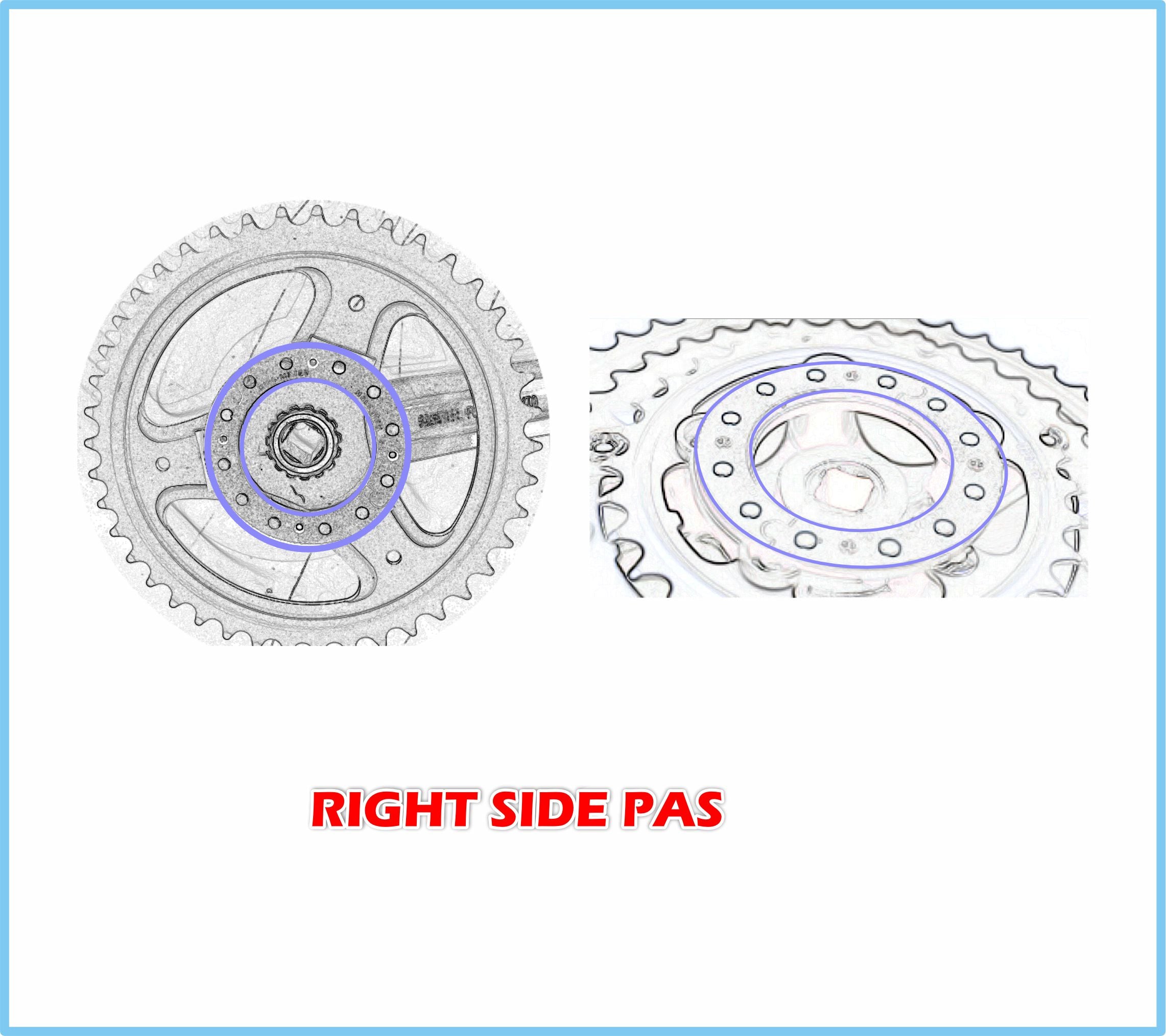FAMEX RIDE 12 Magnets PAS Sensor ( Power Assist Sensor ) Waterproof D10