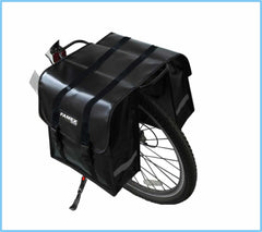 FAMEX RIDE® Double Pannier Bag Shopping Waterproof Bicycle Bicycle Cycle Bike Shopping Bag