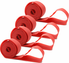 FAMEX RIDE 4Pcs Premium PVC Bike Tire Rim Tape, Bicycle Inner Tube Protection Pad, Mountain Bike Tire Liner