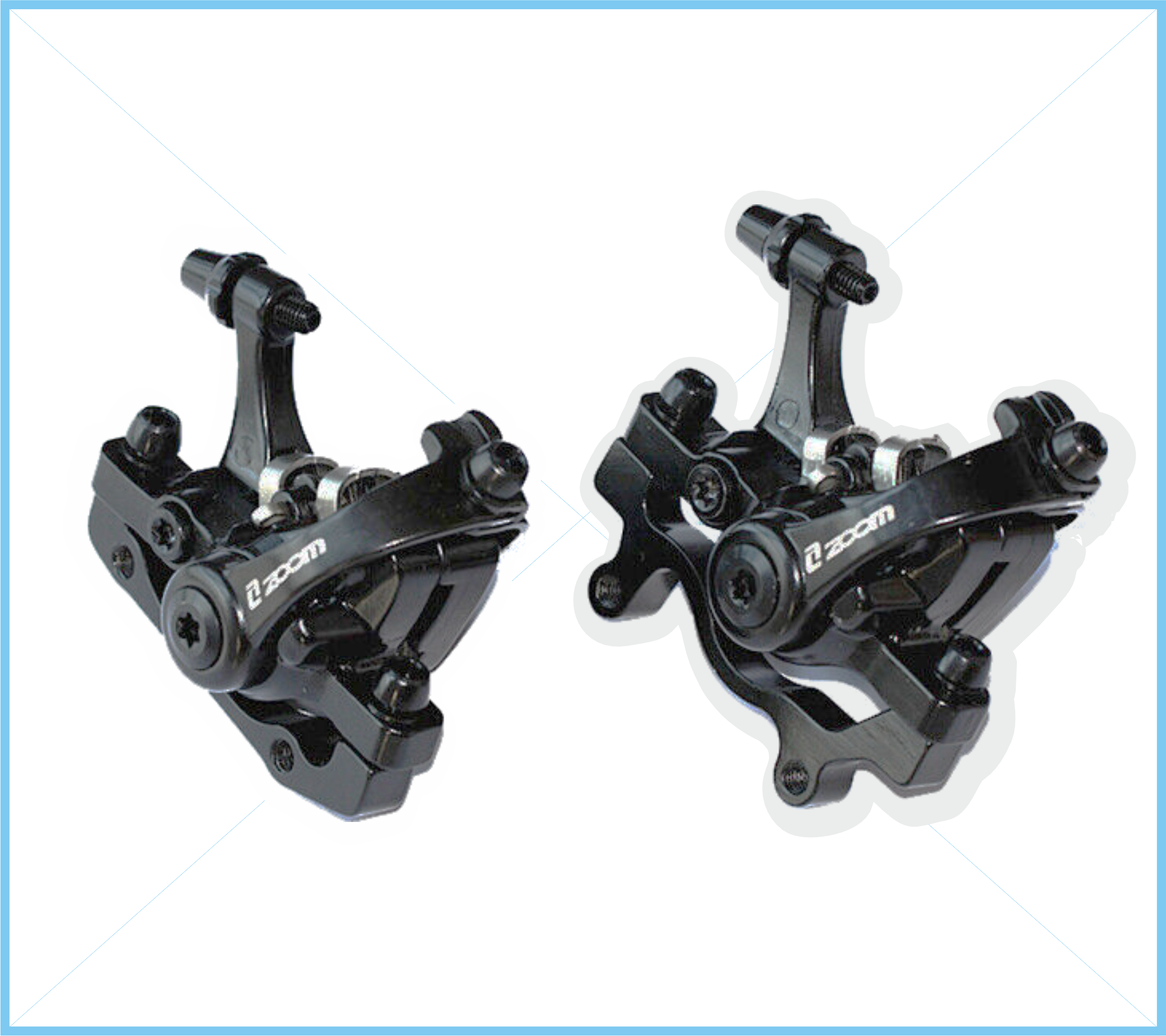 ZOOM DB-680 Bike Disc Brake Mechanical Caliper Double Brake & Double Piston