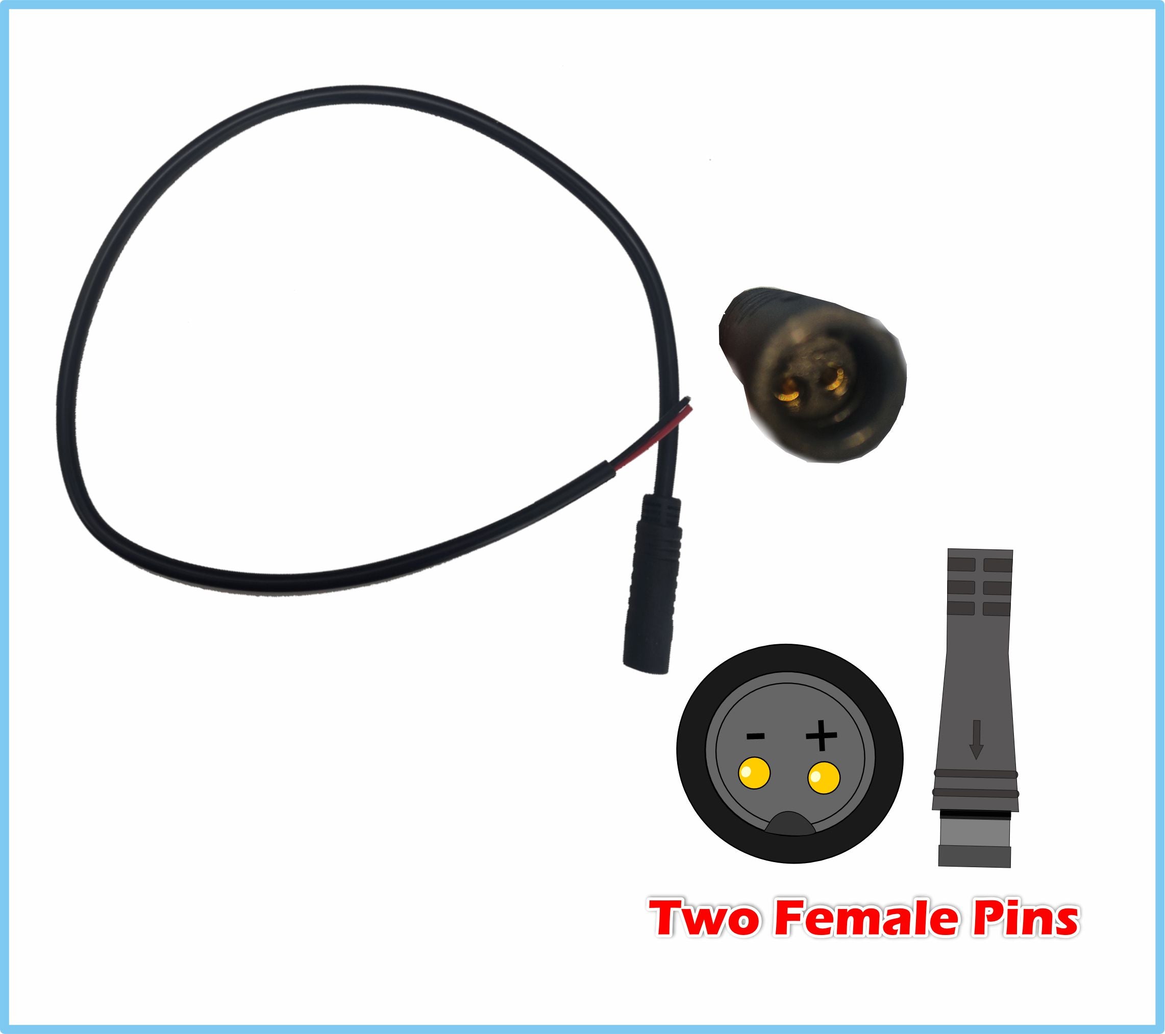 E-Bike Battery Cable Waterproof Plug V01