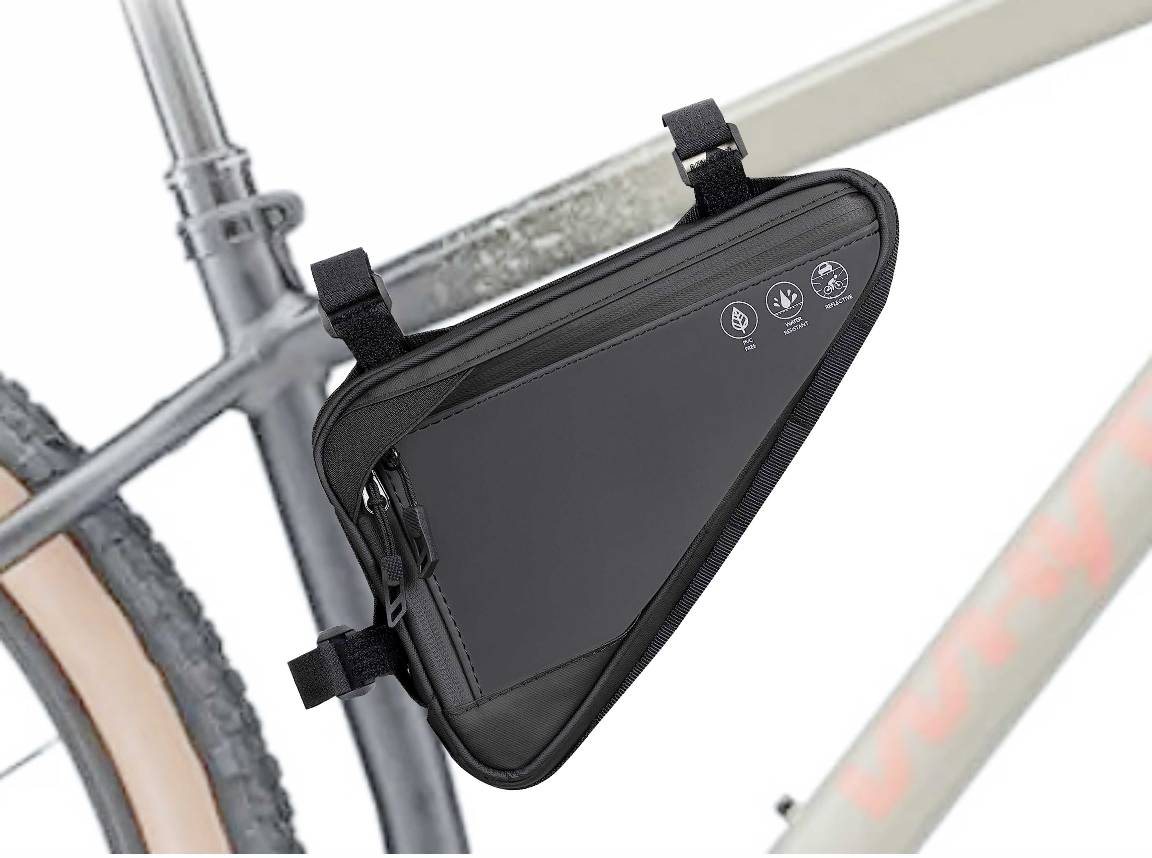 Triangle bicycle bag