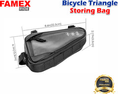 Triangle bicycle bag