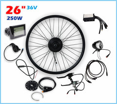 FAMEX RIDE Waterproof Professional 36V 250W  GEARED External Controller Rear Electric Bike Conversion Kit