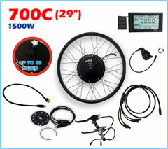 FAMEX Ride® Waterproof 48V 1500W OFF-ROAD Integrated Rear Electric Bike Conversion kit