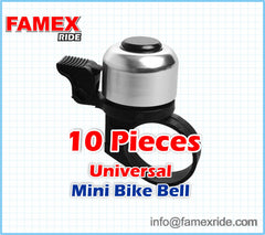 FAMEX RIDE Mini Bike Bell Ring Loud Handlebar Alarm Road Mountain Bicycle Bell