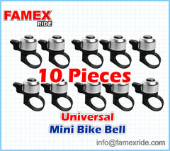 FAMEX RIDE Mini Bike Bell Ring Loud Handlebar Alarm Road Mountain Bicycle Bell