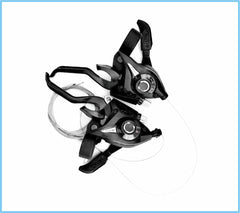 GEAR Shifter/Brake Lever 3X7 & 3X8 Combi Brake Speed Set Black