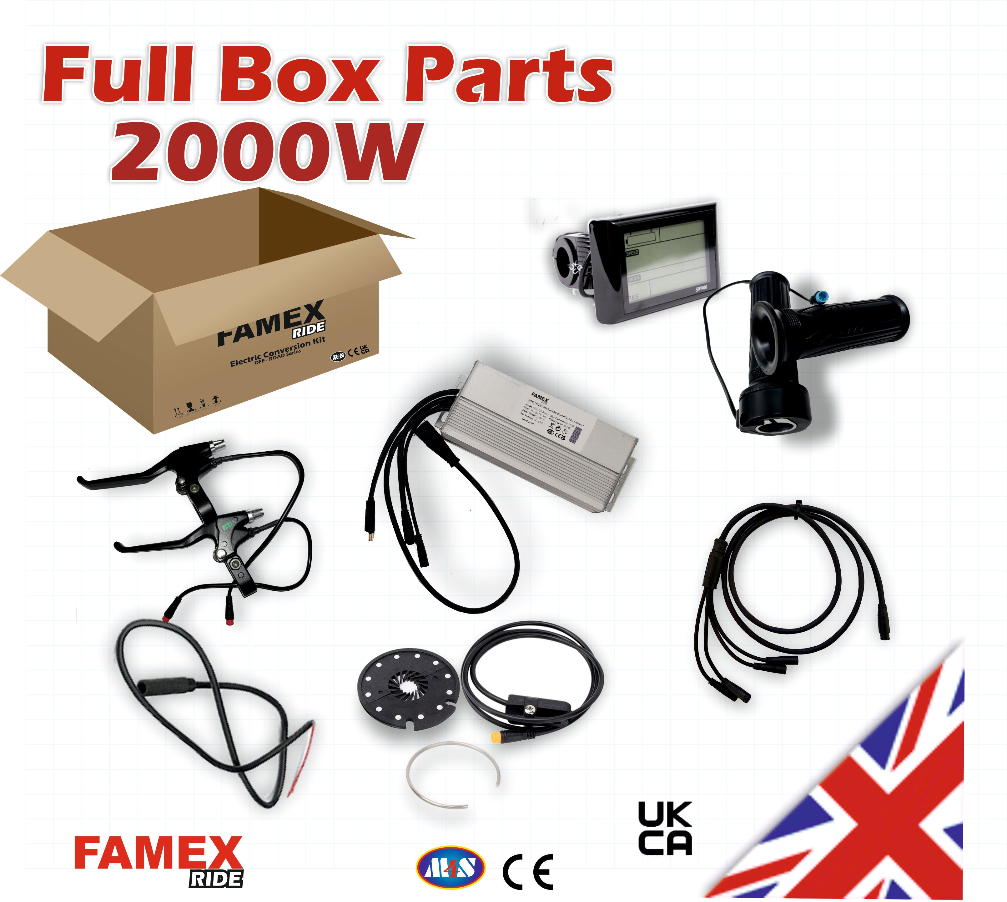 ALL In One Ebike Parts Package