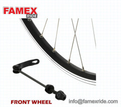 FAMEX RIDE Mountain Bike FRONT Wheel (Suitable For Disk and V Brake)