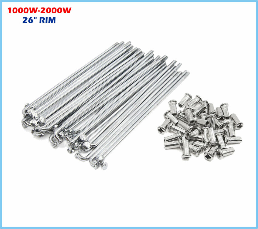 E-bike Spokes And Nipples (36pcs) Compatible With FAMEX Ride products