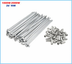 E-bike Spokes And Nipples (36pcs) Compatible With FAMEX Ride products