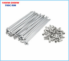 E-bike Spokes And Nipples (36pcs) Compatible With FAMEX Ride products