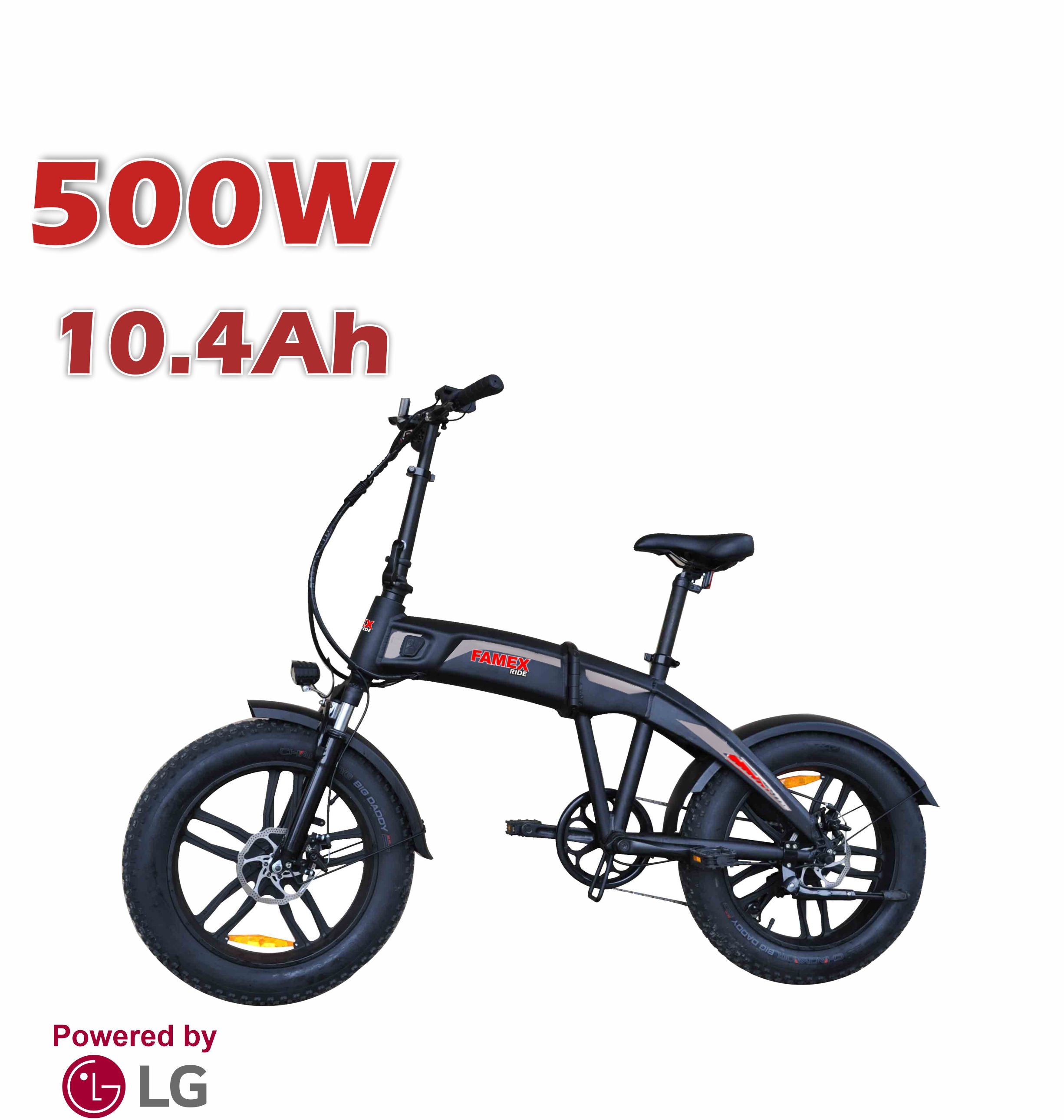 FAMEX RIDE® Electric Bike V-Sign 350/500W
