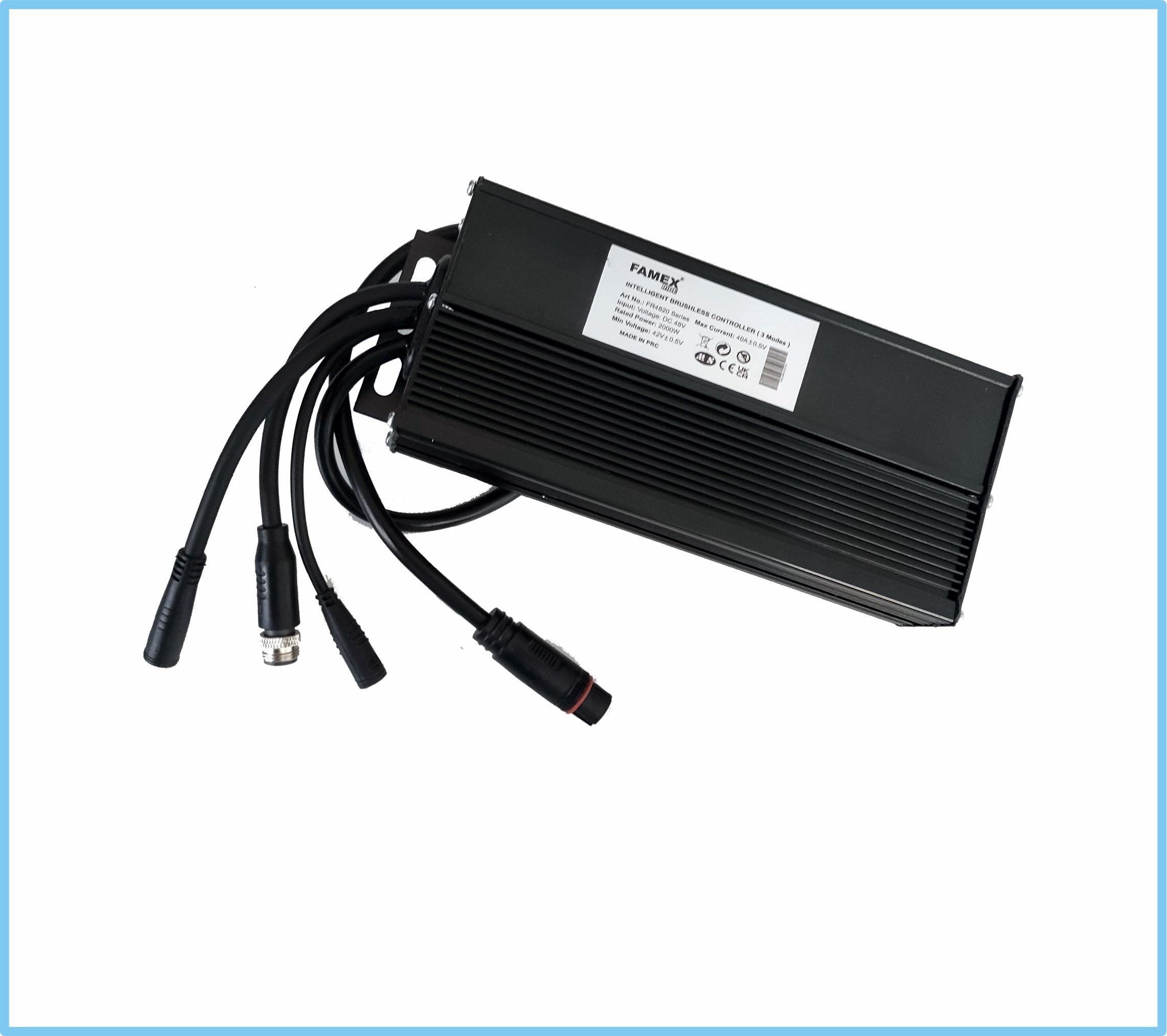 FAMEX RIDE 2000W Controller Waterproof Plugs (VER.1)