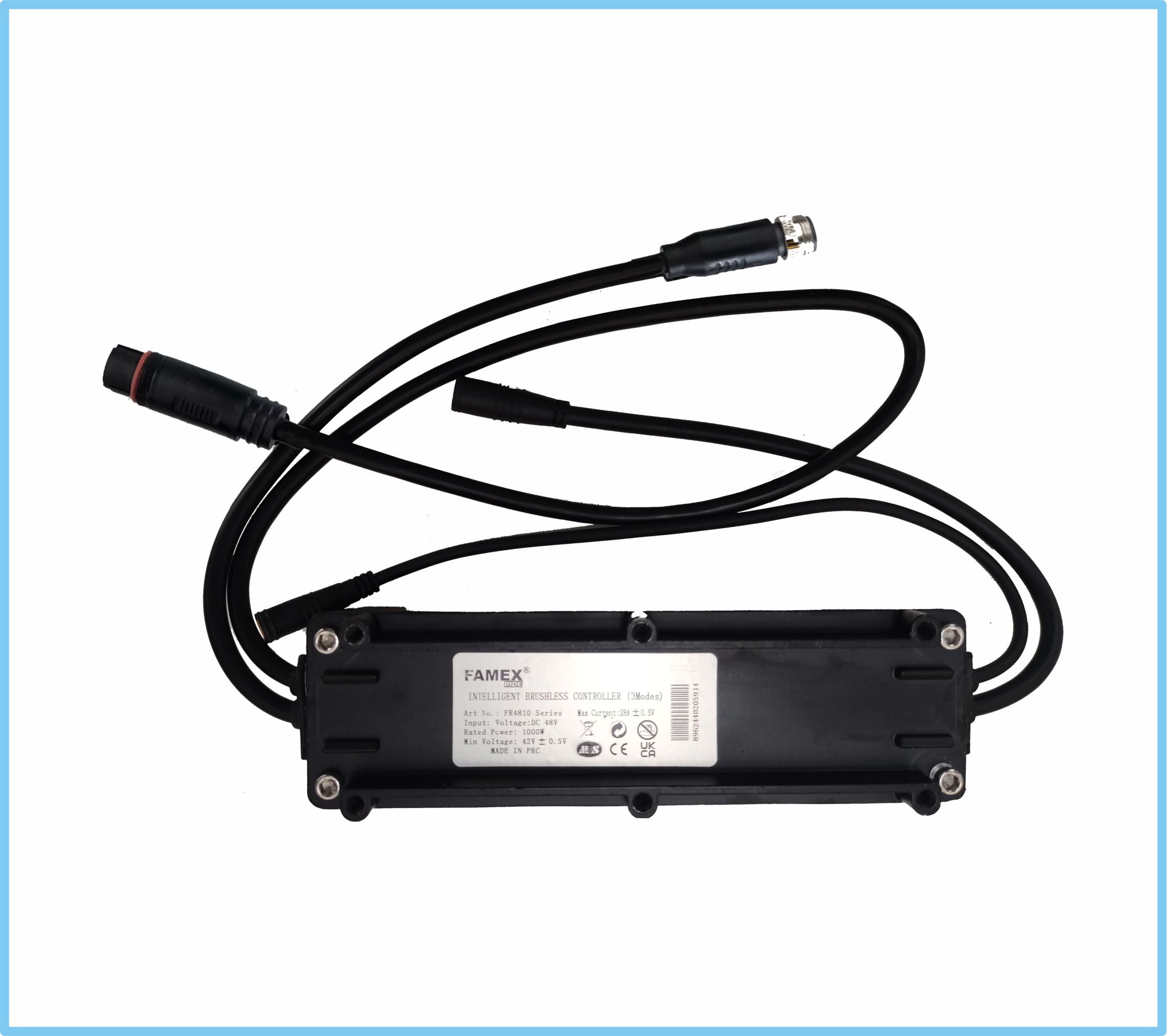 FAMEX RIDE 1000W Controller Waterproof Plugs